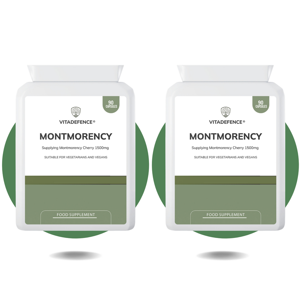 Montmorency 2-Pack | Pure Cherry Extract 1500mg – 180 Capsules (2 x 90)